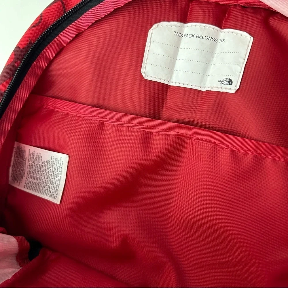 The North Face Red Black Backpack